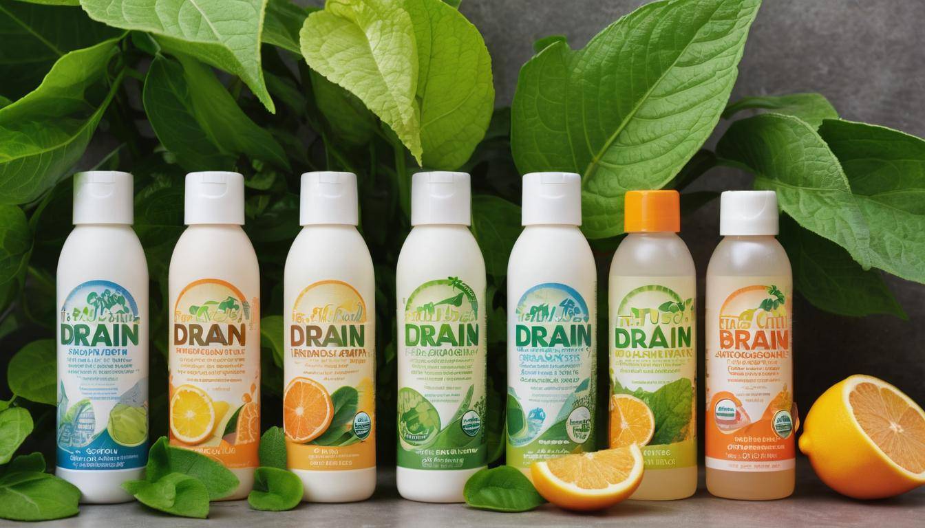 Eco-friendly drain cleaners