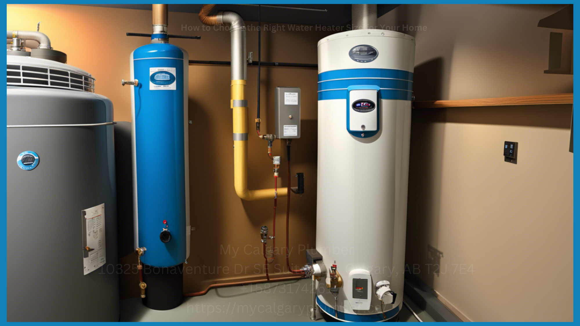 how to choose the right water heater for your calgary home